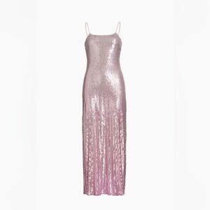 LoveShackFancy Women's Grand Sequin-Embroidered Gown